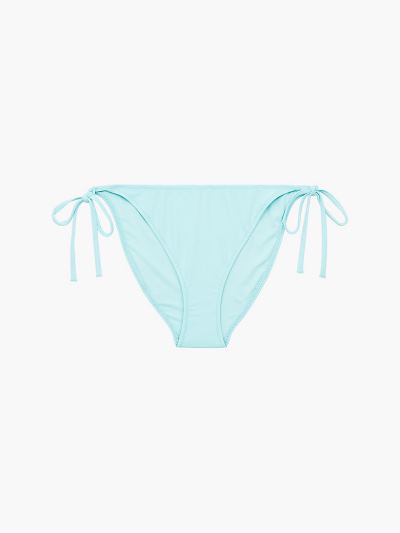Calvin Klein Fürdőruha HU497169 | Calvin Klein CK OneTie Side Női Bikini Alsó Türkiz